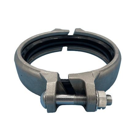 Industrial Choice Groove Coupling Angle Pad Kwik Fit EPDM SS304 1.5 inch GV-CP-KF-RNF-E-S4-1.5